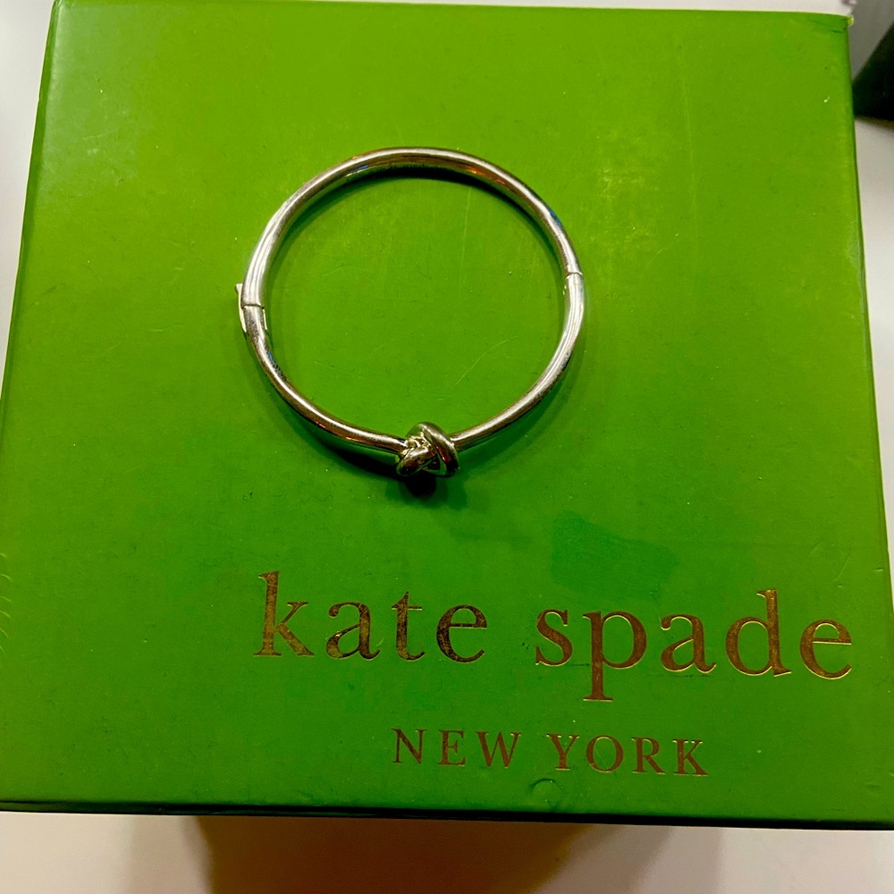 Kate Spade knot bangle bracelet